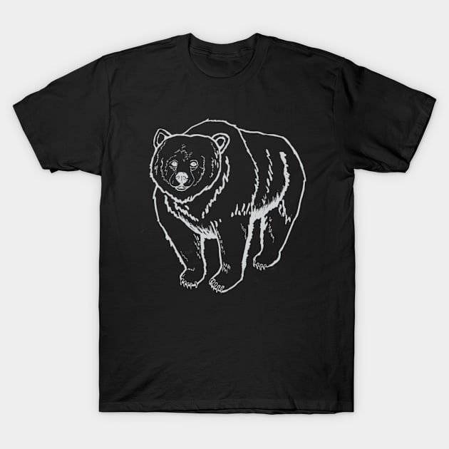 Grizzley Grafikdesign T-Shirt by TomUbon